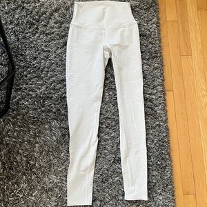 Alo Yoga Airbrush Legging (ivory)